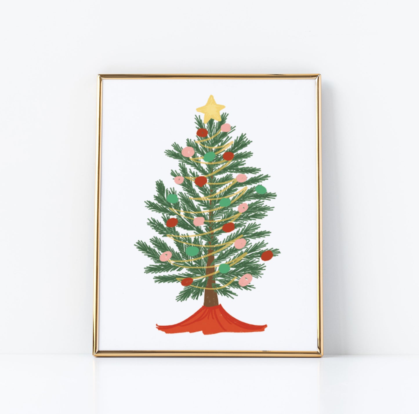 holiday art holiday decor holiday illustrations christmas decor christmas decorations pittsburgh artist pittsburgh art illustrator calligraphy calligrapher oh joyful day pittsburgh wedding vendor small business