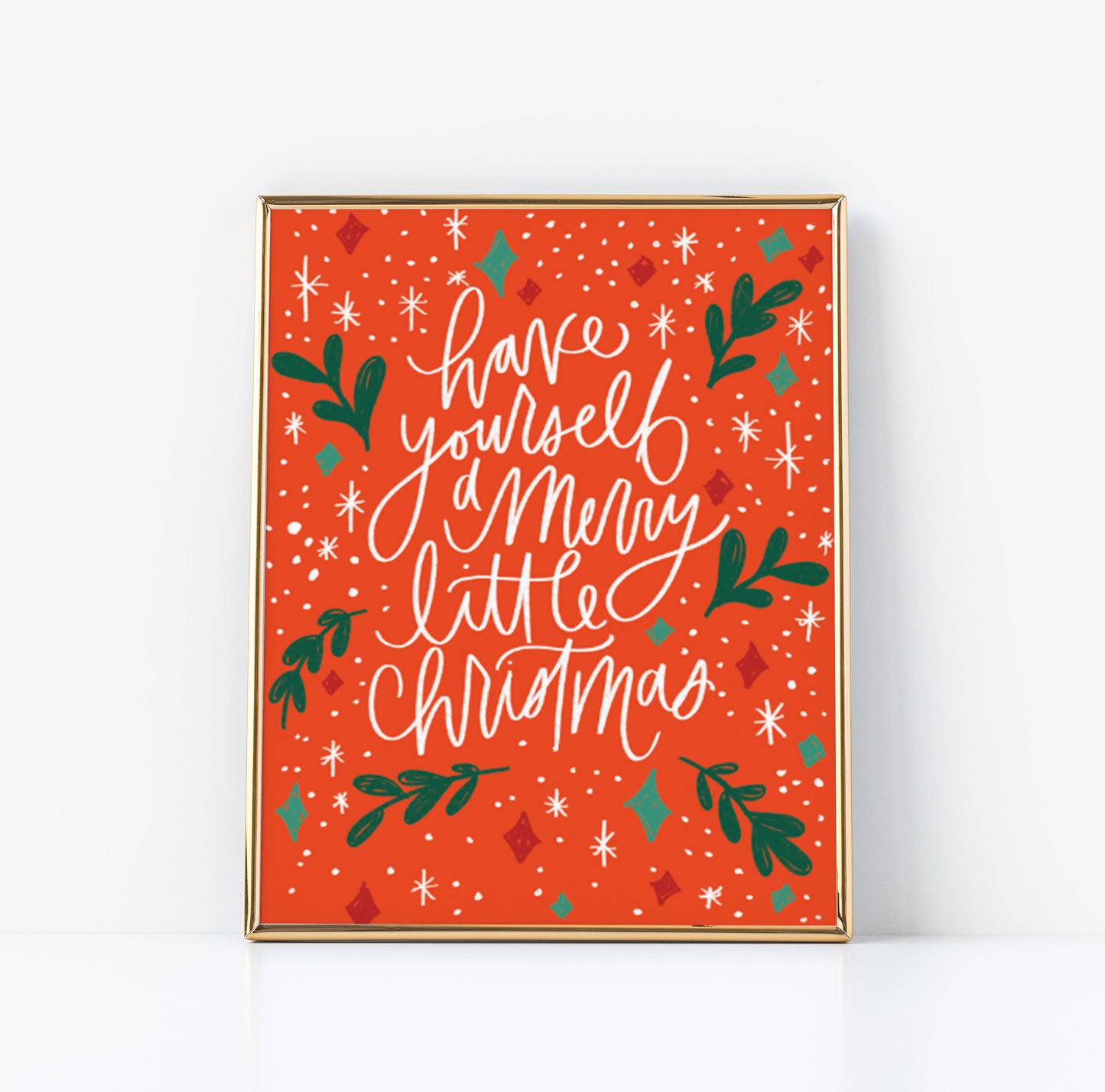 holiday art holiday decor holiday illustrations christmas decor christmas decorations pittsburgh artist pittsburgh art illustrator calligraphy calligrapher oh joyful day pittsburgh wedding vendor small business