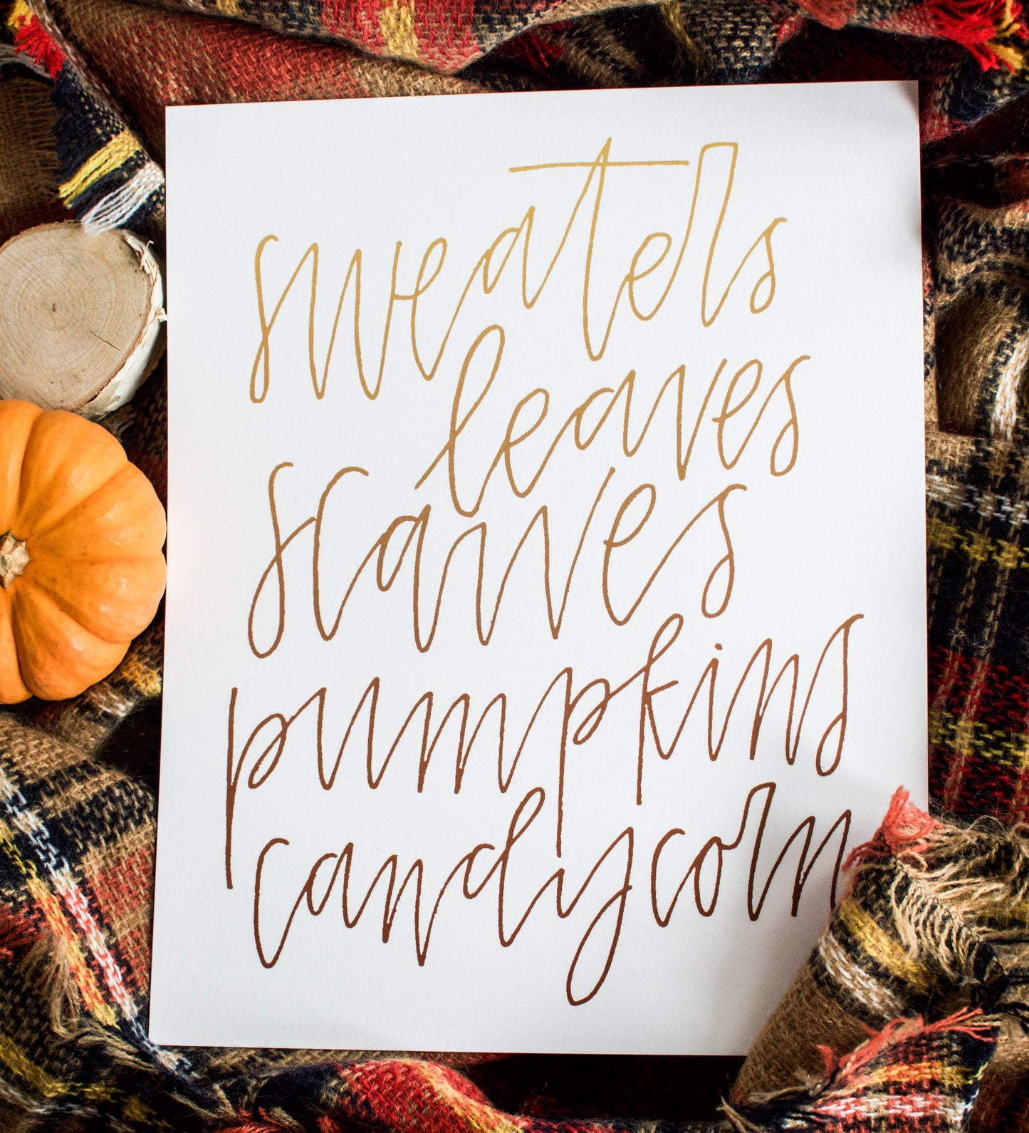 fall print autumn print fall art autumn art fall decor autumn decor fall decorations autumn decorations hand lettering handlettered print prints hand lettered art hand lettered fall art home decor 8 x 10 print