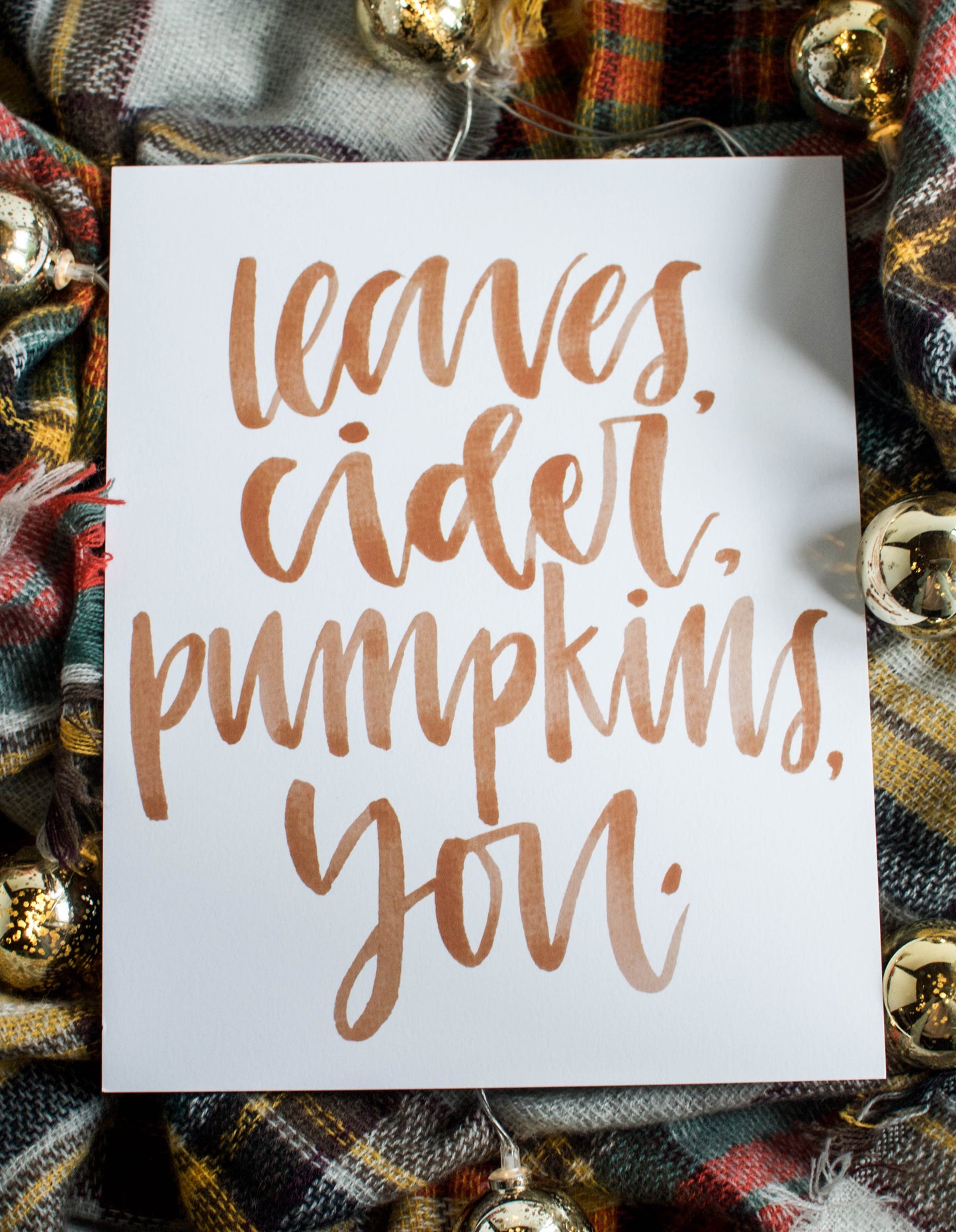 fall print autumn print fall art autumn art fall decor autumn decor fall decorations autumn decorations hand lettering handlettered print prints hand lettered art hand lettered fall art home decor 8 x 10 print