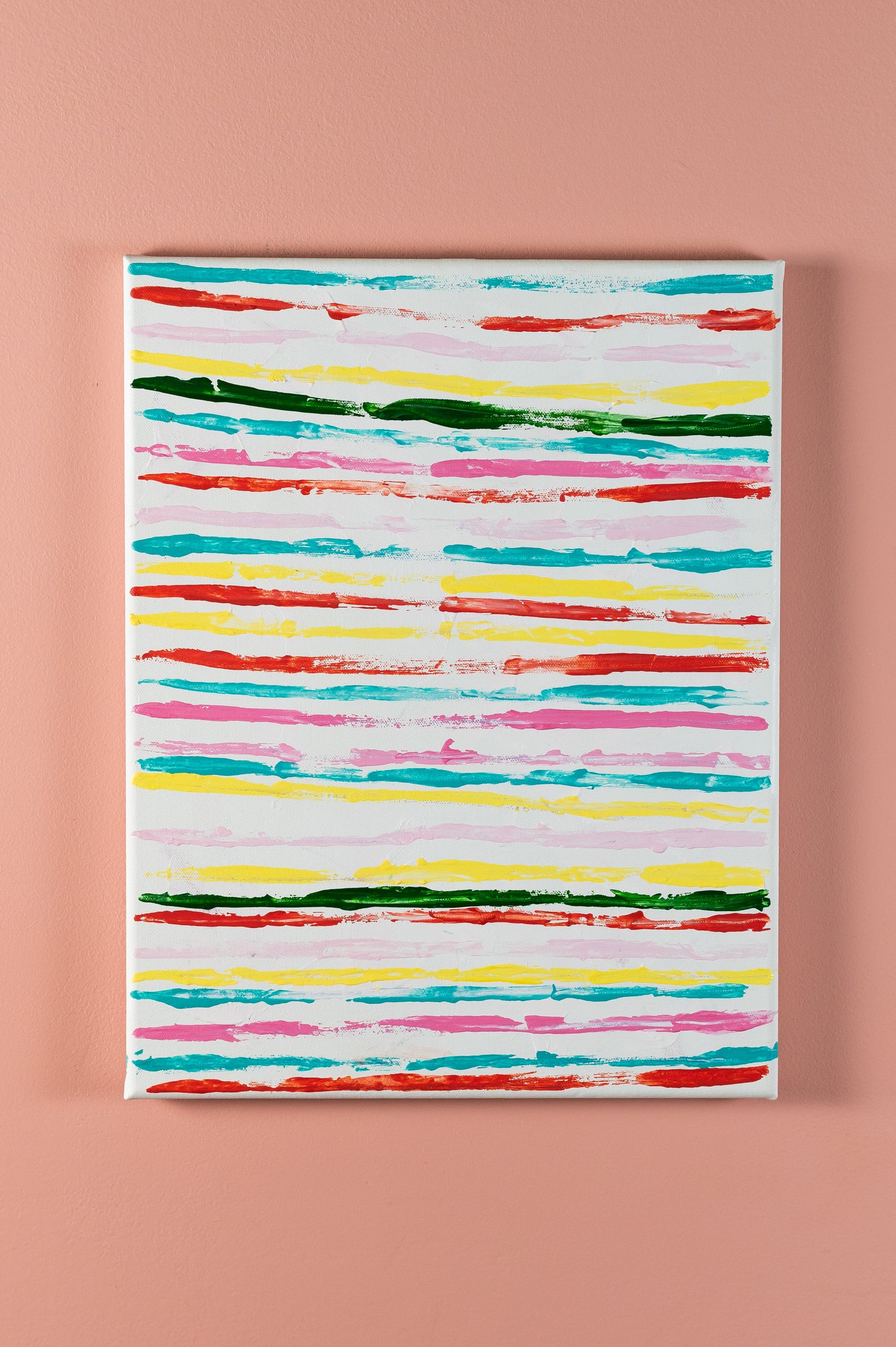 Leftover Paint Abstract - Original Artwork