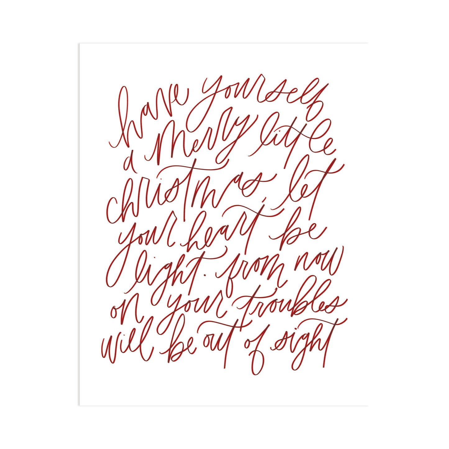 oh joyful day christmas decor christmas artwork holiday art holiday home decor holiday artwork christmas decorations pittsburgh art pittsburgh artist art print handlettering calligraphy calligrapher print