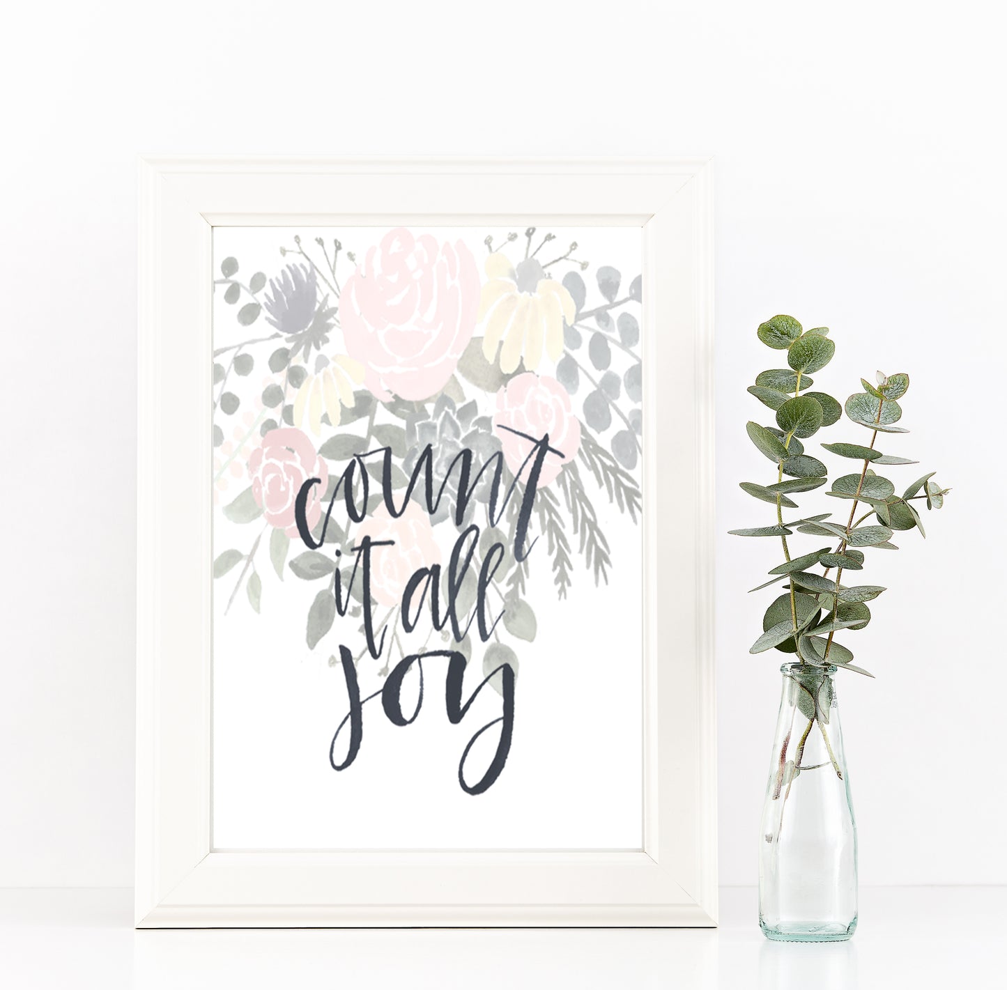 Count It All Joy Floral Print