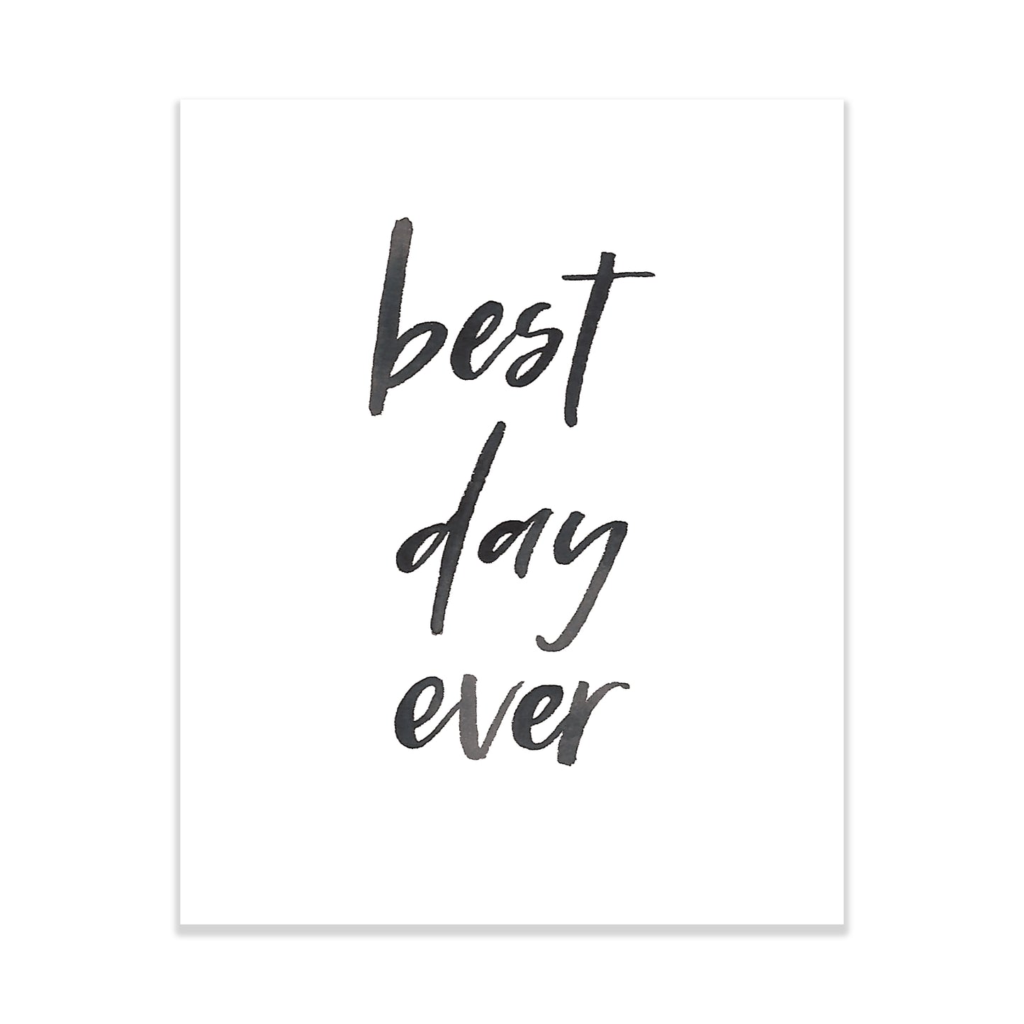 Oh Joyful Day Wedding Day Print Best Day Ever Print Wedding Day Art Wedding Decorations Watercolor Wedding decorations wedding print wedding day print