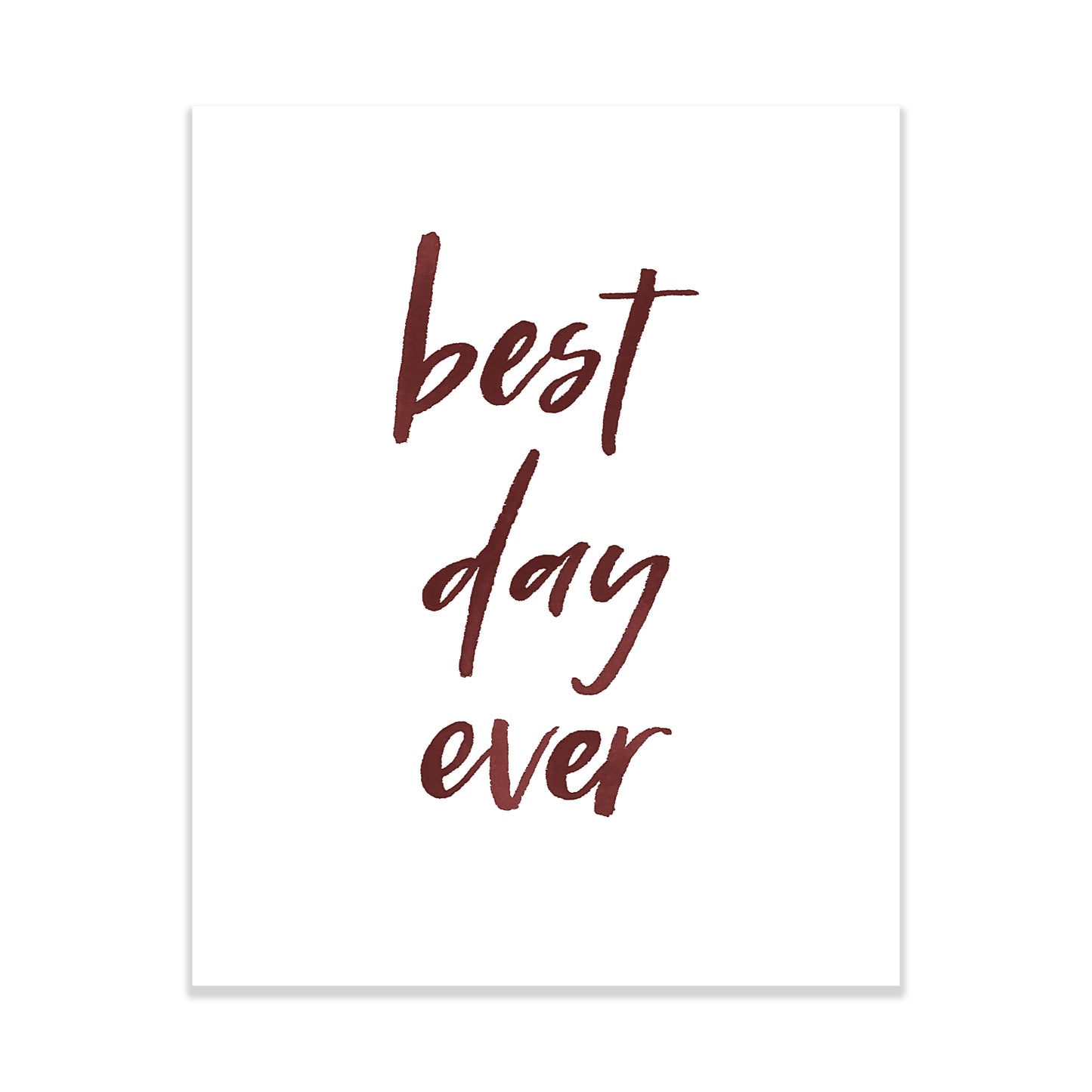 Oh Joyful Day Wedding Day Print Best Day Ever Print Wedding Day Art Wedding Decorations Watercolor Wedding decorations wedding print wedding day print