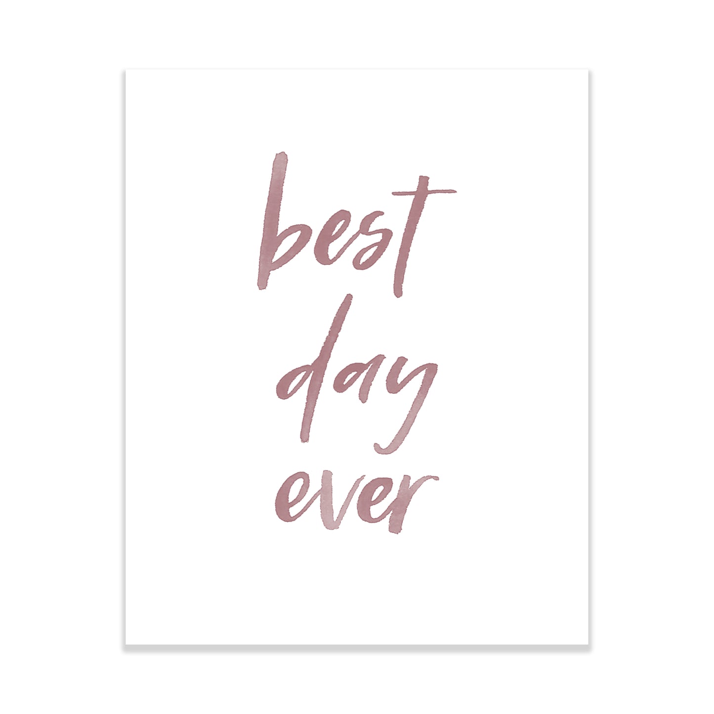 Oh Joyful Day Wedding Day Print Best Day Ever Print Wedding Day Art Wedding Decorations Watercolor Wedding decorations wedding print wedding day print