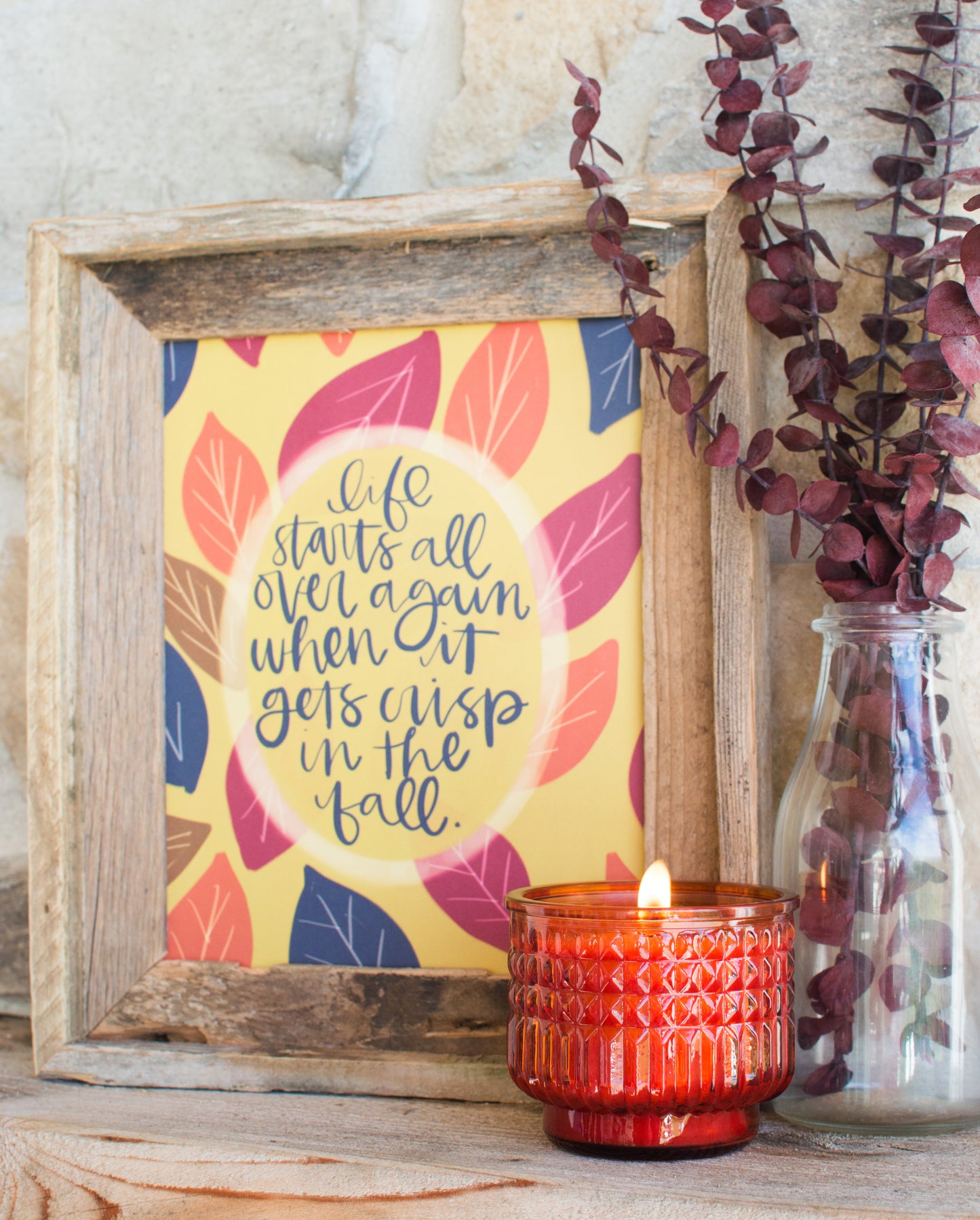 fall print autumn print fall art autumn art fall decor autumn decor fall decorations autumn decorations hand lettering handlettered print prints hand lettered art hand lettered fall art home decor 8 x 10 print