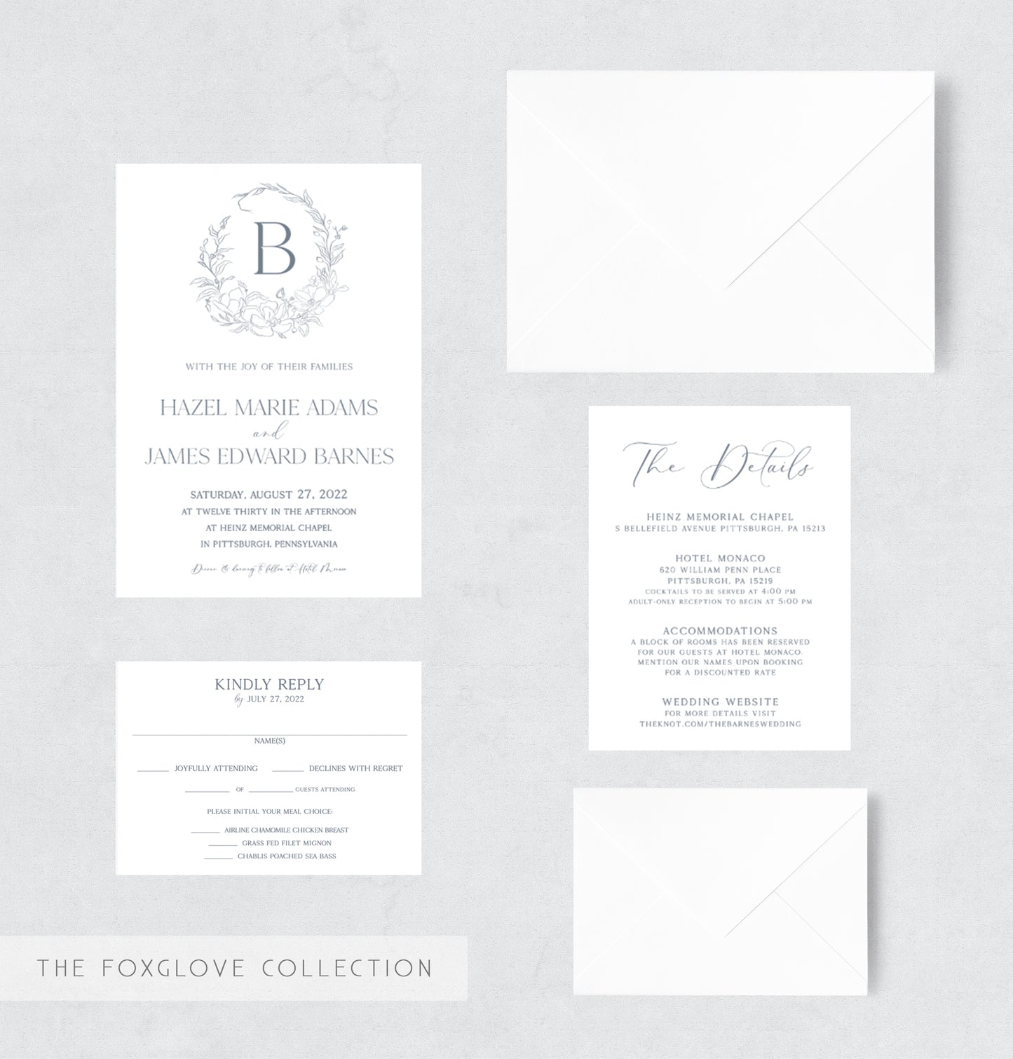 wedding invitation design green and white wedding invitation semi-custom wedding invitation wedding stationery pittsburgh wedding vendor customizable wedding invitation wedding stationer stationery design simple wedding invitation classic wedding invitation