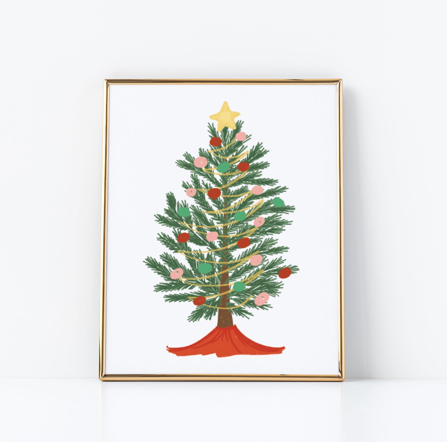 holiday art holiday decor holiday illustrations christmas decor christmas decorations pittsburgh artist pittsburgh art illustrator calligraphy calligrapher oh joyful day pittsburgh wedding vendor small business 