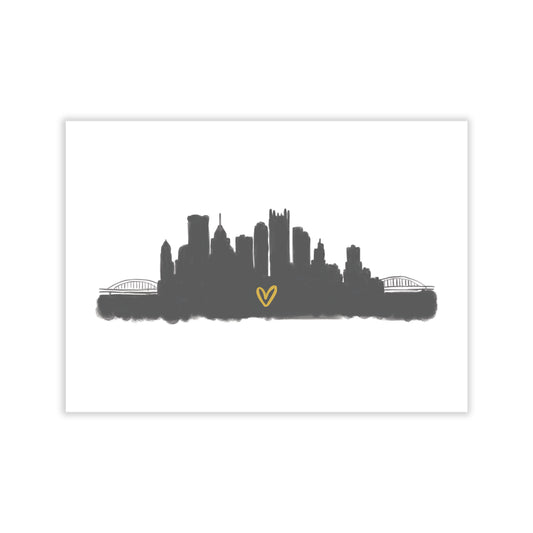 Pittsburgh Love Mini Print