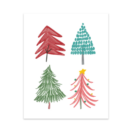 christmas decor christmas decoration christmas artwork illustration oh joyful day art pittsburgh artwork pittsburgh art christmas illustration christmas flowers christmas print christmas art christmas card