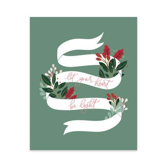 christmas decor christmas decoration christmas artwork illustration oh joyful day art pittsburgh artwork pittsburgh art christmas illustration christmas flowers christmas print christmas art christmas card