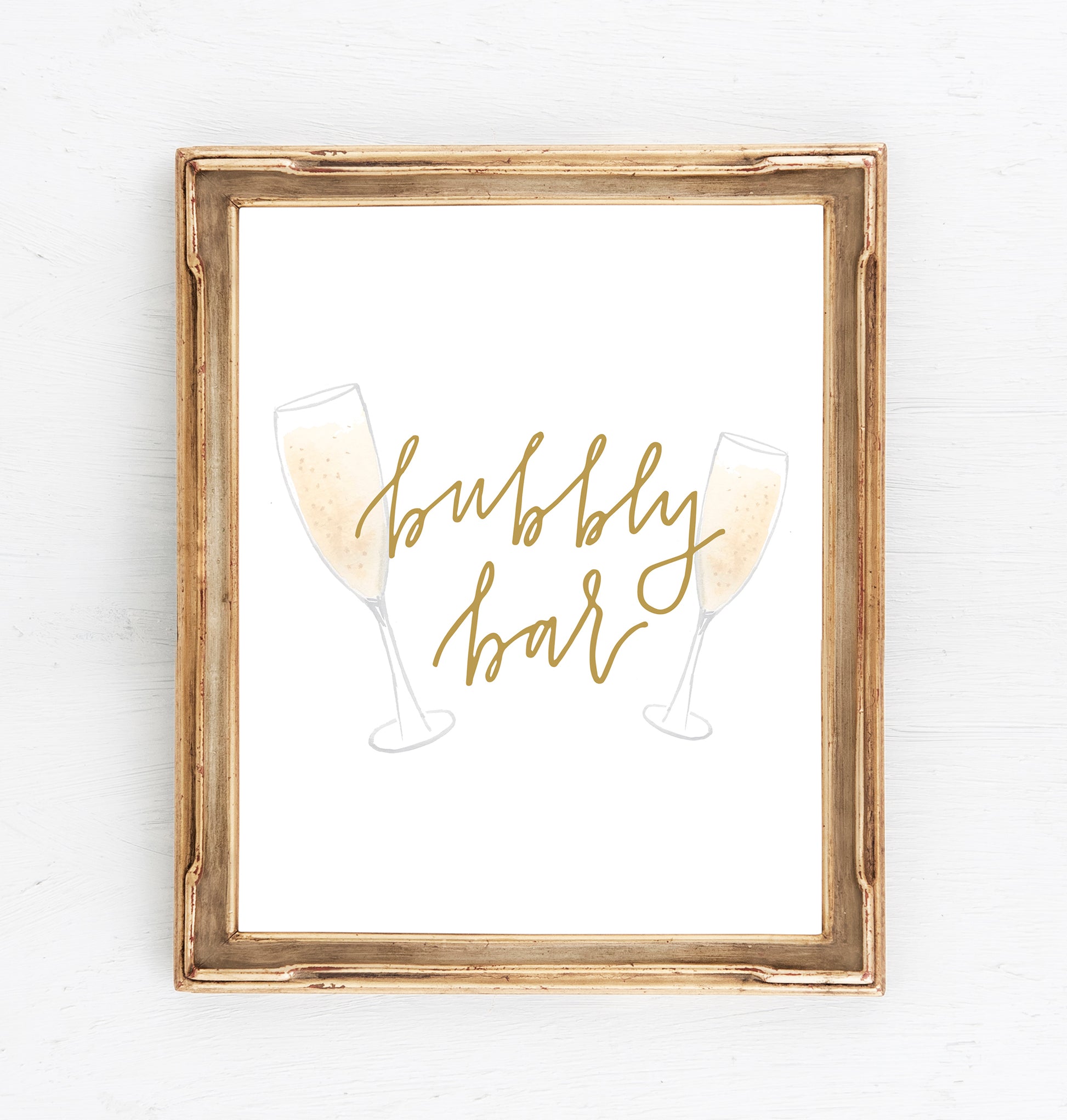 Bubbly Champagne Bar Wedding Print – Oh Joyful Day bubbly-champagne-bar-wedding-print-oh-joyful-day
