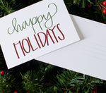 Happy Holidays Postcard