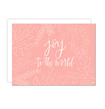 christmas, Christmas card, handmade Christmas card, whimsical Christmas card, hand lettered Christmas card, hand lettering, handlettered Christmas card, fun Christmas card, Christmas card set, handmade Christmas card sets, small business Christmas, Pittsburgh Christmas cards, Pittsburgh Christmas art, oh joyful day, merry and bright